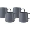 Blend Sala Mug 375ML Set Of 4 Charcoal Gift Boxed