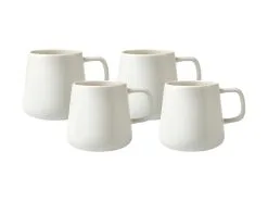 Blend Sala Mug 375ML Set Of 4 White Gift Boxed