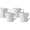 Nova Mug 380ML Set Of 4 White Gift Boxed