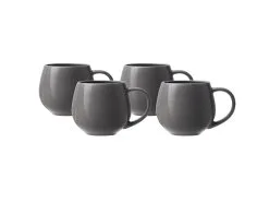 Concorde Mug 475ML Set Of 4 Charcoal Gift Boxed