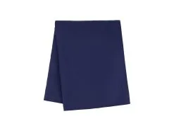 Cotton Classics Rectangle Tablecloth 300x150cm Navy -Tea & Coffee Shop GX0726 FOLD