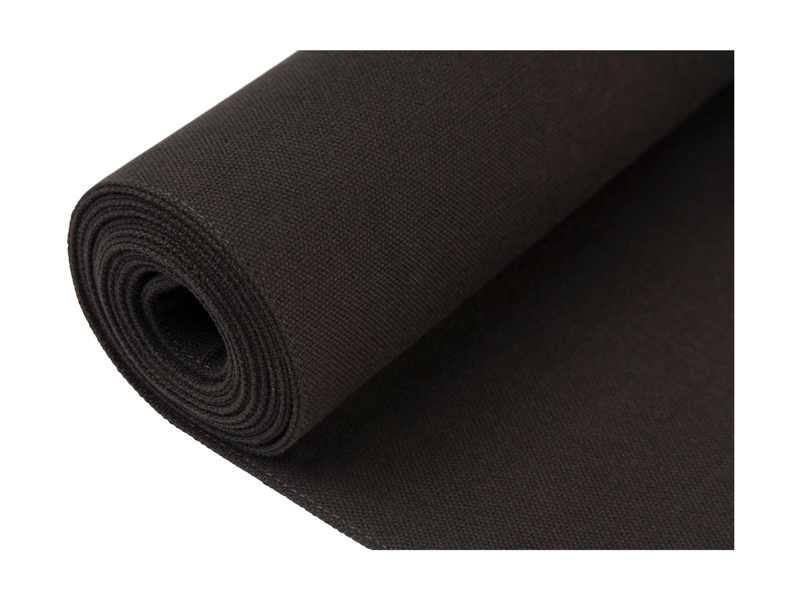 Cotton Classics Cotton Runner 150x33cm Black 3 Cotton Classics Cotton Runner 150x33cm Black - Image 3