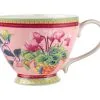 Gabby Malpas Jardin Footed Cup 400ML Cyclamen Gift Boxed