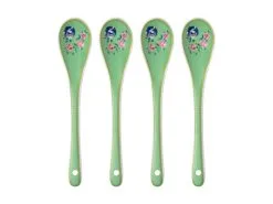 Gabby Malpas Jardin Teaspoon Set Of 4 Camelia Gift Boxed