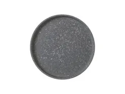 Livvi Terrazzo Round Serving Tray 36cm Charcoal Gift Boxed