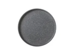 Livvi Terrazzo Round Serving Tray 26cm Charcoal Gift Boxed