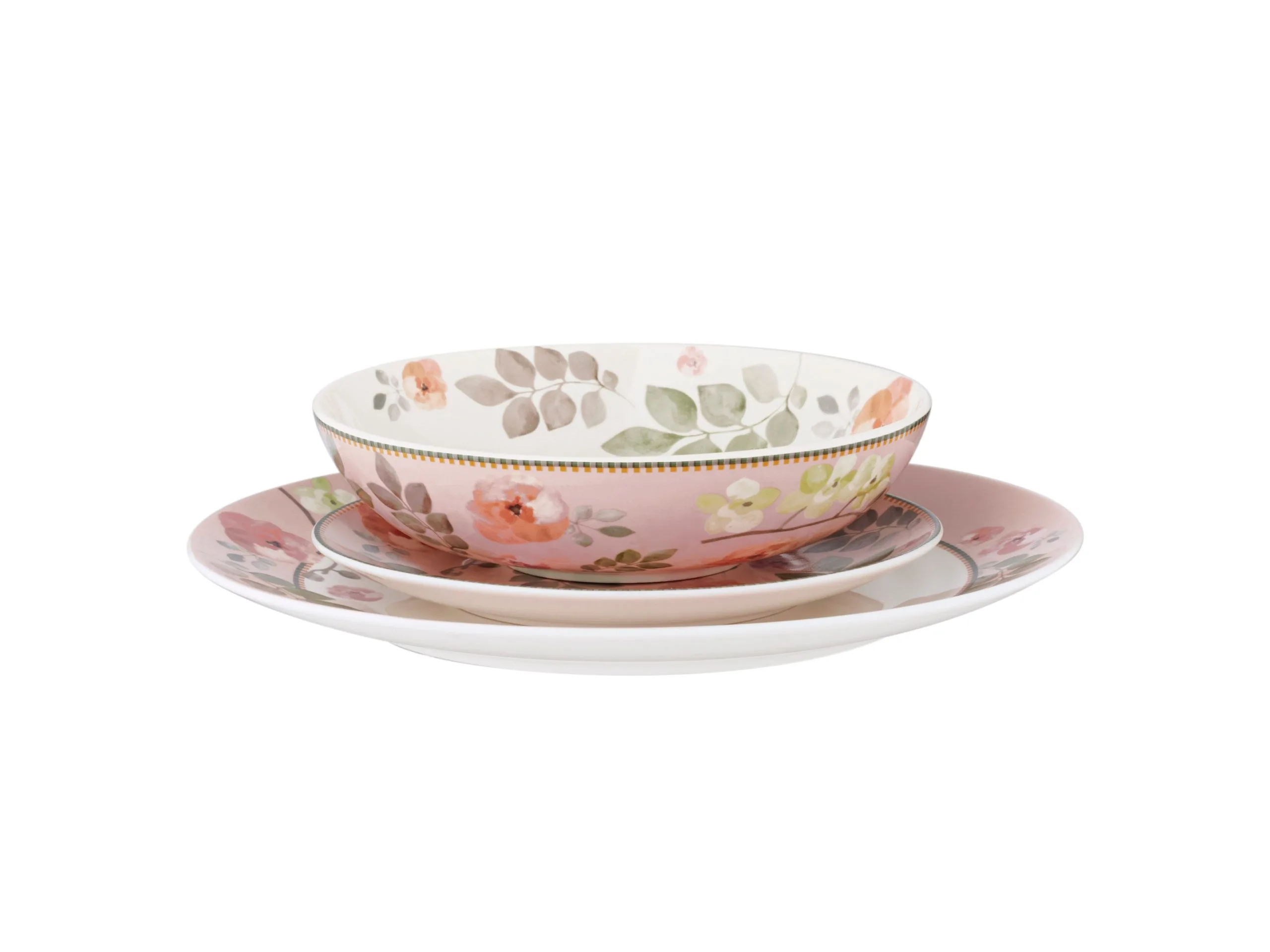 Arcadia Coupe Dinner Set 12pc Pink Gift Boxed 3 Arcadia Coupe Dinner Set 12pc Pink Gift Boxed - Image 3