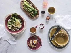 Artisan Plate 20cm Turmeric -Tea & Coffee Shop artisan lifestyle 1 4