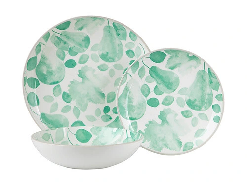 Giverny Dinner Set 12pc Green Gift Boxed 1 Giverny Dinner Set 12pc Green Gift Boxed