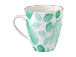 Giverny Coupe Mug Set Of 4 350ML Green Gift Boxed -Tea & Coffee Shop aw0621 side 3