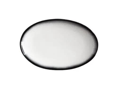 Caviar Granite Oval Plate 25x16cm 1 Caviar Granite Oval Plate 25x16cm