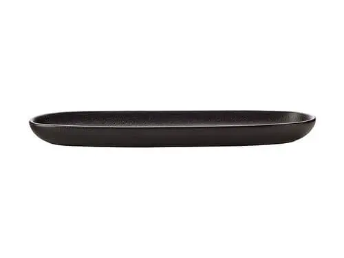 Caviar Oblong Platter 40x12.5cm Black 1 Caviar Oblong Platter 40x12.5cm Black