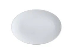 White Basics Oval Plate 35x25cm