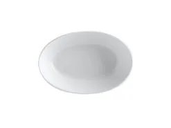 White Basics Oval Bowl 20x14cm