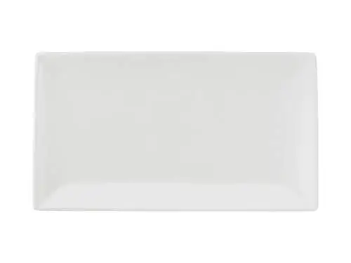 White Basics Rectangular Platter 34x19cm 1 White Basics Rectangular Platter 34x19cm