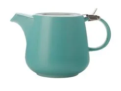 Tint Teapot 600ML Aqua