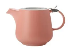 Tint Teapot 600ML Coral