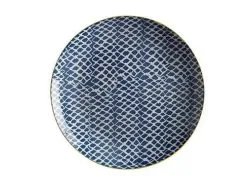 Laguna Plate 27cm Woven Blue -Tea & Coffee Shop bi0433 6