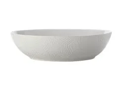 Dune Oval Serving Bowl 32x27cm White Gift Boxed