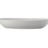 Dune Oval Serving Bowl 42x27cm White Gift Boxed