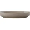 Dune Oval Serving Bowl 42x27cm Taupe Gift Boxed