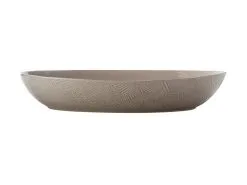 Dune Oval Serving Bowl 42x27cm Taupe Gift Boxed