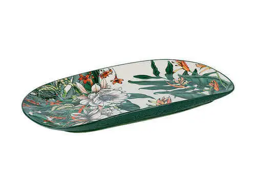 The Blck Pen Night Garden Oblong Platter 40x24cm Gift Boxed 2 The Blck Pen Night Garden Oblong Platter 40x24cm Gift Boxed - Image 2