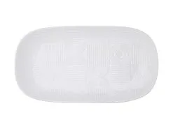 Arc Oblong Platter 33x18cm White Gift Boxed