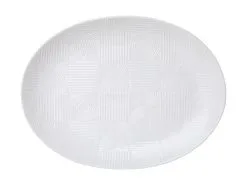 Arc Oval Platter 36x27cm White Gift Boxed