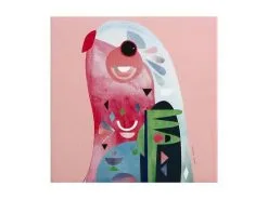 Pete Cromer Ceramic Square Trivet 20cm Parrot