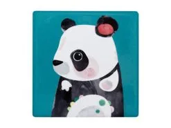 Pete Cromer Wildlife Ceramic Square Coaster 9.5cm Panda -Tea & Coffee Shop du0230 2