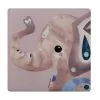 Pete Cromer Wildlife Ceramic Square Coaster 9.5cm Elephant
