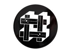 The Letterettes Ceramic Round Coaster 10.5cm # Gift Boxed""