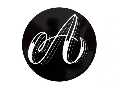 The Letterettes Ceramic Round Coaster 10.5cm A Gift Boxed"" 1 The Letterettes Ceramic Round Coaster 10.5cm A Gift Boxed""