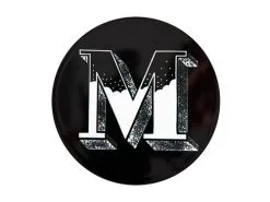 The Letterettes Ceramic Round Coaster 10.5cm M Gift Boxed""