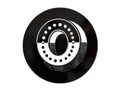 The Letterettes Ceramic Round Coaster 10.5cm O Gift Boxed""