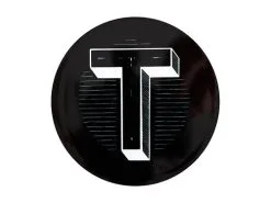 The Letterettes Ceramic Round Coaster 10.5cm T Gift Boxed""