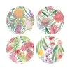 Royal Botanic Gardens Native Blooms Ceramic Coaster 10.5cm Set Of 4 Gift Boxed