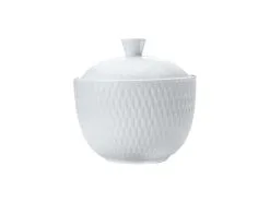 White Basics Diamonds Sugar Bowl