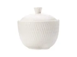 White Basics Diamonds Sugar Bowl -Tea & Coffee Shop dv0066 1