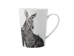 Marini Ferlazzo Mug 450ML Tall Red Kangaroo