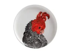 Marini Ferlazzo Birds Plate 20cm Gang Gang Cockatoo