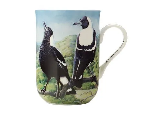 Birds Of Australia 10 Year Anniversary Mug 300ML Magpie 1 Birds Of Australia 10 Year Anniversary Mug 300ML Magpie