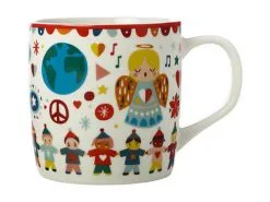 Festive Friends Mug 375ML Peace Gift Boxed -Tea & Coffee Shop dx0889 2
