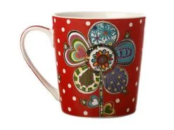 Donna's Garden Mug 350ML Vivid Violet Tin Gift Boxed -Tea & Coffee Shop dx1018 1f