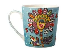 Donna's Garden Mug 350ML Bubbly Blossom Tin Gift Boxed -Tea & Coffee Shop dx1019 1f