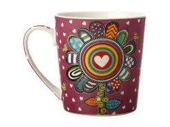 Donna's Garden Mug 350ML Delightful Daisy Tin Gift Boxed -Tea & Coffee Shop dx1020 1f