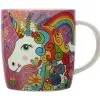 Donna Sharam Rainbow Jungle Mug 370ML Rainbow Unicorn Gift Boxed