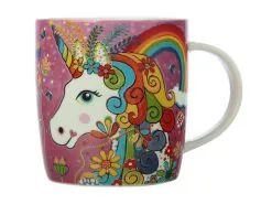 Donna Sharam Rainbow Jungle Mug 370ML Rainbow Unicorn Gift Boxed