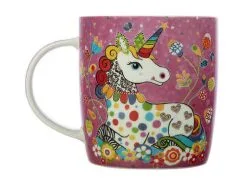 Donna Sharam Rainbow Jungle Mug 370ML Rainbow Unicorn Gift Boxed -Tea & Coffee Shop dx1051 1f
